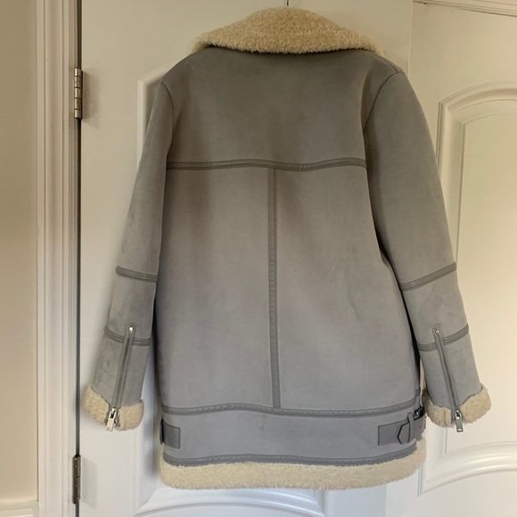 ZARA ✨Moto Biker✨ Coat - Picture 5 of 7